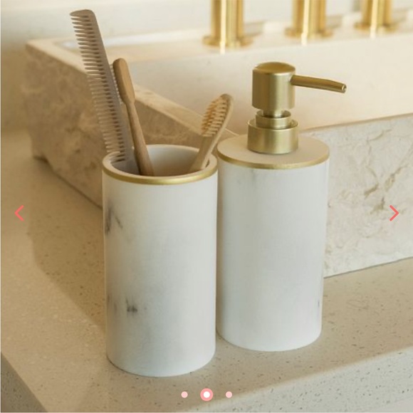 Sunday Citizen Bath Set (Faux Marble) - Picture 2 of 15